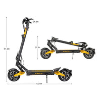 Ausom Leopard DT1 Pro off-road Folding electric scooter